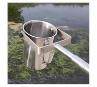 Échantillonneur D'eau Télescopique, Godet Gradué 500ml, Tige Inox 304, 6 Longueurs Au Choix (0,65m-6m), Adaptateur Rotatif, Détachable - Pour Tests Et Prélèvements D'eau(Silver,0.65m-1.5m)