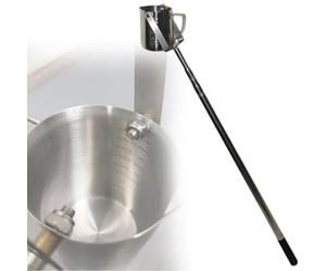 Echantillonneur D'eau Télescopique, Seau D'échantillonnage D'eau 500/1000 Ml Échantillonneur À Pivotement Vertical Perche D'échantillonnage D'eau Rétractable Puits(Silver/1000ml,3.6-9.8ft/1.1-3*)