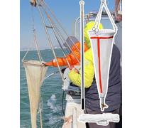 Échantillonneur Filet de Pêche pour L'échantillonnage du Plancton Fluvial, Échantillonnage D'organismes Benthiques (mailles de 125, 200, 300, 400, 500 Ou 600)(400 mesh,Rope+net+2.5 m (8.2 ft) pole)