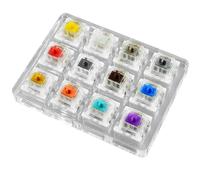 Échantillonneur mécanique - Kit de testeur de clavier de précision portable, taille compacte, tableau d'évaluation tactile axe, outil de comparaison de sensation de touche personnalisée, test pour les