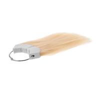 Échantillons de Cheveux pour Test Couleur, 30 Pièces, Jaune, Salon | Comparaison Simple des Nuances, pour Apprentis et Écoles, Fer Plastique, Affichage Précis
