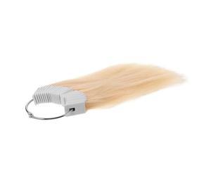 Échantillons de Cheveux pour Test Couleur, 30 Pièces, Jaune, Salon | Comparaison Simple des Nuances, pour Apprentis et Écoles, Fer Plastique, Affichage Précis