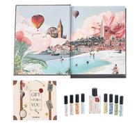 Échantillons de parfum, jeu de parfum Travel Around the World Samples pour les femmes avec des cadeaux exquis Box Discovery Romantic Discovery Set pour Mom Girlfriend Friends, total 70 ml / 2, 5 oz, D