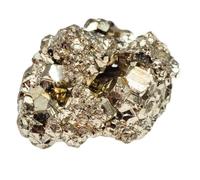 Échantillons de pierre de cristal de pyrite - Pierre pyrite en fer naturel à haute énergie Pirita originale avec propriétés curatives (119,1 à 180 g)