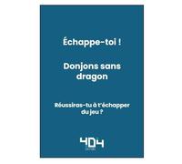 Echappe-toi ! - Une aventure Minecraft non officielle pour s'évader - Donjons sans dragons - Livre dont tu es le héros - Livre jeu - Escape game dans un roman jeu vidéo - Non officiel