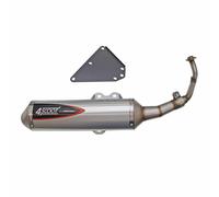 Tecnigas 4scoot Kymco Super Dink 125i Not Homologated Muffler Argenté Not Homologated