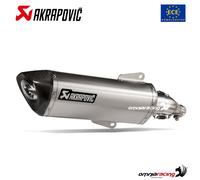 Echappement Akrapovic homologue acier Yamaha Xmax 125 2022-2024