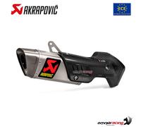 Akrapovic Silencieux d'échappement S-D12SO9-HAPT Ducati Multistrada 1200/1260