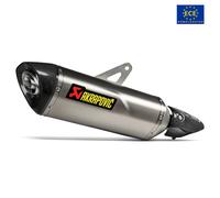Echappement Akrapovic homologue titane Kawasaki Ninja 7/Z7 Hybrid 2024-2025
