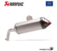Echappement Akrapovic homologue titane Yamaha XT1200Z Supertenere 2010-2020