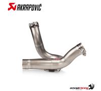 Akrapovic Ducati Monster 937 21-22 Link Pipe Argenté