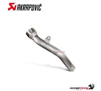 Akrapovic Kawasaki Ref:l-k10so9 Link Pipe Argenté