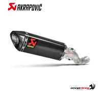 Akrapovic Slip-on Line Aprilia Rsv4 1100 21-22 S-a10so13-rc Homologated Slip On Muffler Argenté Not Homologated