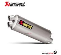 Akrapovic Line Titanium Crf 1000l Africa Twin 16-18 Ref:s-h10so16-wt Not Homologated Slip On Muffler Argenté Not Homologated
