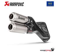 Echappement Akrapovic titane homologue Ducati Multistrada 950/1200 Enduro 17-20