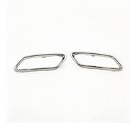 Échappement Arrière pour mercedes C-Class W206 pour gauche | ABS , finition chrome argent, protection pour usure, fitment pour gauche W206, installation rapide(Left Silver)