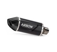 Echappement Arrow aluminium noir homologue Benelli TRK502X 2021-2024