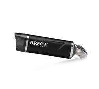 Echappement Arrow aluminium noir homologue la Kawasaki Versys 1100 2025