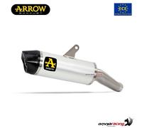 Arrow Silencieux Indy Race Aluminium embout carbone Homologué Yamaha Ténéré 700 '19-22