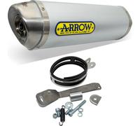 Échappement ARROW THUNDER pour KTM Duke 125 / Duke 200 2011-2016, aluminium (Seulement avec tube intermédiaire ARROW)