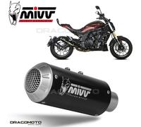 E.005.LM3B - Silencieux Echappement MIVV MK3 Black BENELLI 502C (19-)