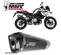 MIVV Silencieux Delta Race BMW F 750 GS/F 850 GS 2018-24 B.033.LDRB homologué argenté