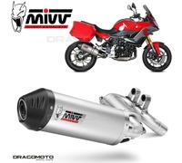 Mivv Oval Bmw F 900 Xr 2020-24 B.037.lnc Homologated Slip On Muffler Argenté Homologated
