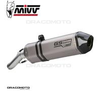 échappement BMW R 1200 GS 2008 2009 MIVV Speed Edge Titane