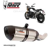 MIVV Silencieux échappement B.022.L7 SUONO Inox-Carbone Haut BMW R NINE T 14-