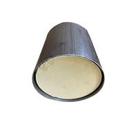 Echappement Catalyseur Filtre d'échappement en nid d'abeille 114 x 65 mm,norme EURO 6, convertisseur catalytique rond en conserve, 400 Cpsi pour automobile Catalyseurs