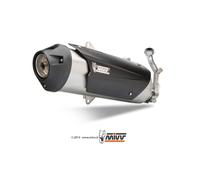 ECHAPPEMENT COMPLET 1X1 MIVV URBAN INOX POUR PIAGGIO MP3 400 2007-2011
