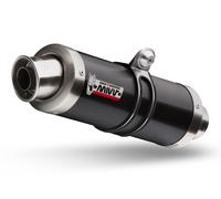 ECHAPPEMENT COMPLET 2X1 MIVV GP ACIER NOIR POUR YAMAHA T-MAX 500 2001-2007