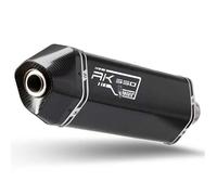 Échappement Complet 2x1 - Mivv - Speed Edge - Acier Noir - KYMCO AK550 2017