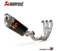 Echappement complet Akrapovic carbone Yamaha Tracer 900/GT 2021-2023