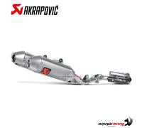 Echappement complet Akrapovic Evolution titane Honda CRF250R 2014-2015