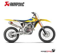 S-S2MET6-BNTA - Echappement Akrapovic Evolution Titane Suzuki RM-Z 250 (19-22)