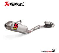 Echappement complet Akrapovic Evolution titane Suzuki RMZ450 2018-2025