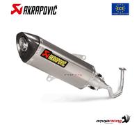 Akrapovic Racing Forza 125 17-18 Ref:s-h125r5-hrss Homologated Muffler Noir,Argenté Homologated