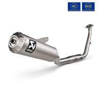 Echappement complet Akrapovic homologue acier Yamaha XSR125 2025