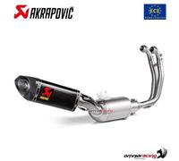 Echappement complet Akrapovic homologué carbone Aprilia RS660 2020-2024