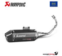 Echappement complet Akrapovic homologue noir Vespa Primavera 125/150 2016-2020