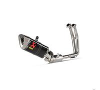 Akrapovic Suzuki Gsx-8s Stainless Steel/carbon Not Homologated Full Line System Argenté Not Homologated