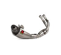S-K6R12-HEGEHT - Echappement Akrapovic Titane/Inox Kawasaki Ninja 650 (17-20)