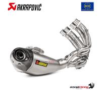 Akrapovic Pot d'échappement complet Racing Titane pour Honda CB 650 R 2019-2020