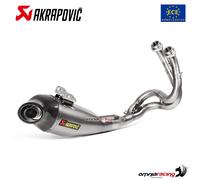 Echappement complet Akrapovic titane homologue Kawasaki Versys 650 2017-2020