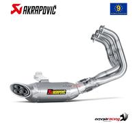Akrapovic Racing Line Yamaha Tracer 900/900 Gt/fj-09 15/mt-09/fz-09 S-y9r3-haft Not Homologated Full Line System Argenté Homologated