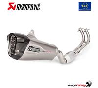Echappement complet Akrapovic titane homologue Yamaha Tmax 530 2017-2019