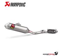 Echappement complet Akrapovic titane Kawasaki KX250F 2017-2024