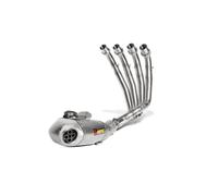 Akrapovic Racing Line Steel&titanium Cb 650f 14/cbr 650f 14 Ref:s-h6r12-haft Homologated Full Line System Argenté Homologated