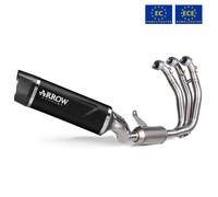 Echappement complet Arrow Indy Race Evo homologue aluminium noir Yamaha R9 2025